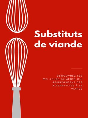 cover image of Substituts de viande